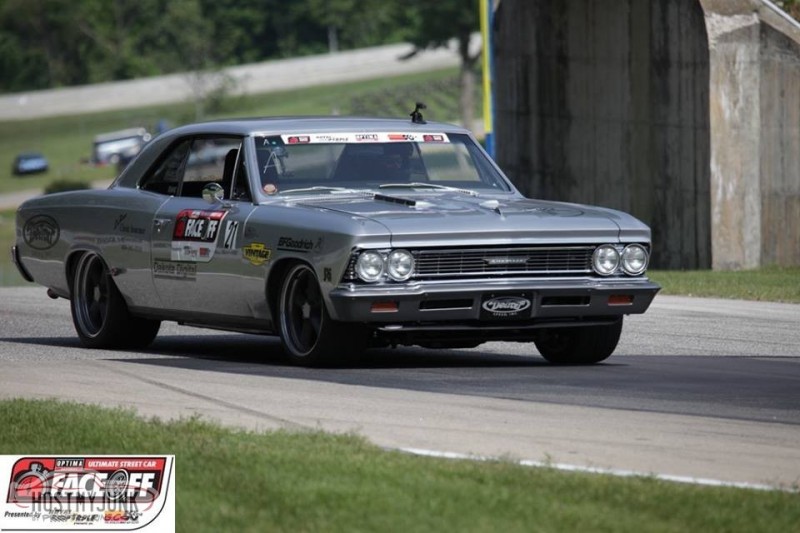 Our 66 Chevelle at Road America USCA event