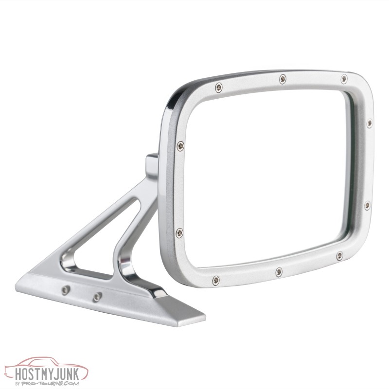 Matte Polished Rectangular Mirror Front Reversed BR012